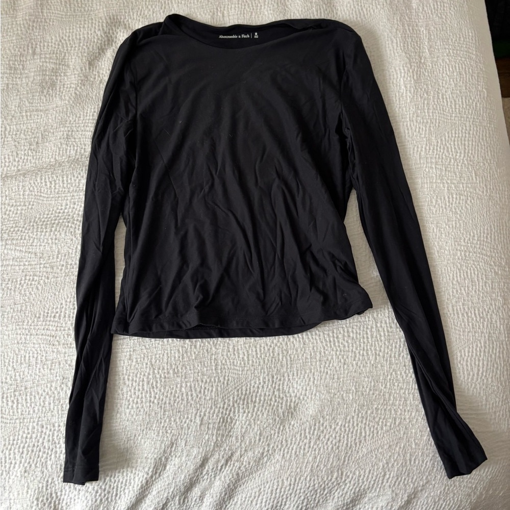 Soft Matte Seamless Long Sleeve Cropped Crew Top